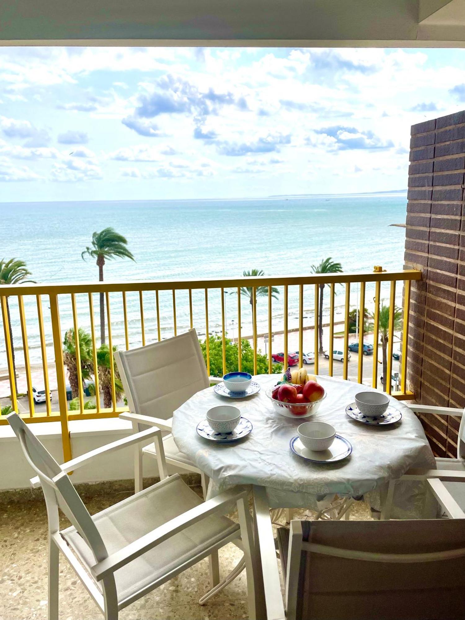 Sunflower Residence First Line By The Sea Santa Pola Exteriér fotografie